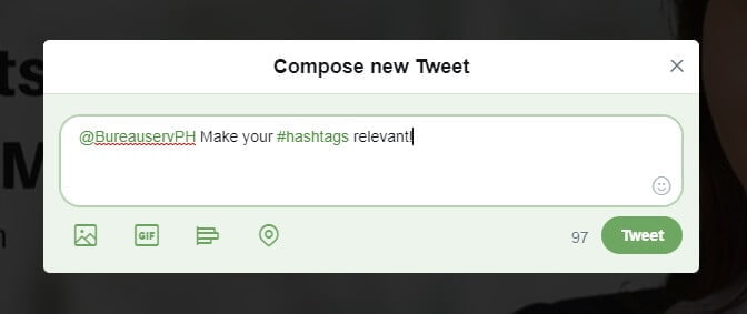 tweet composer screen capture