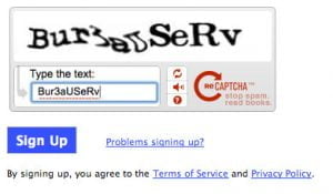 recaptcha sample