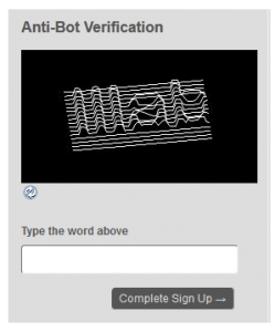 type captcha sample