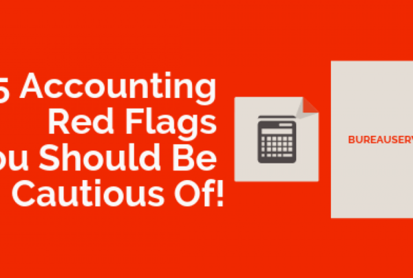 accounting red flags banner