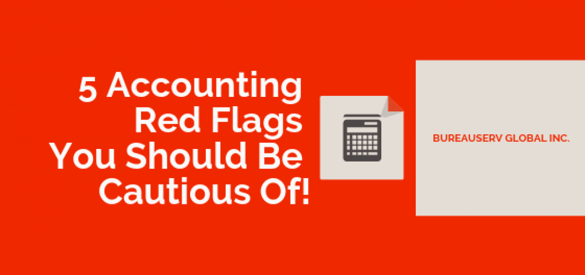 accounting red flags banner