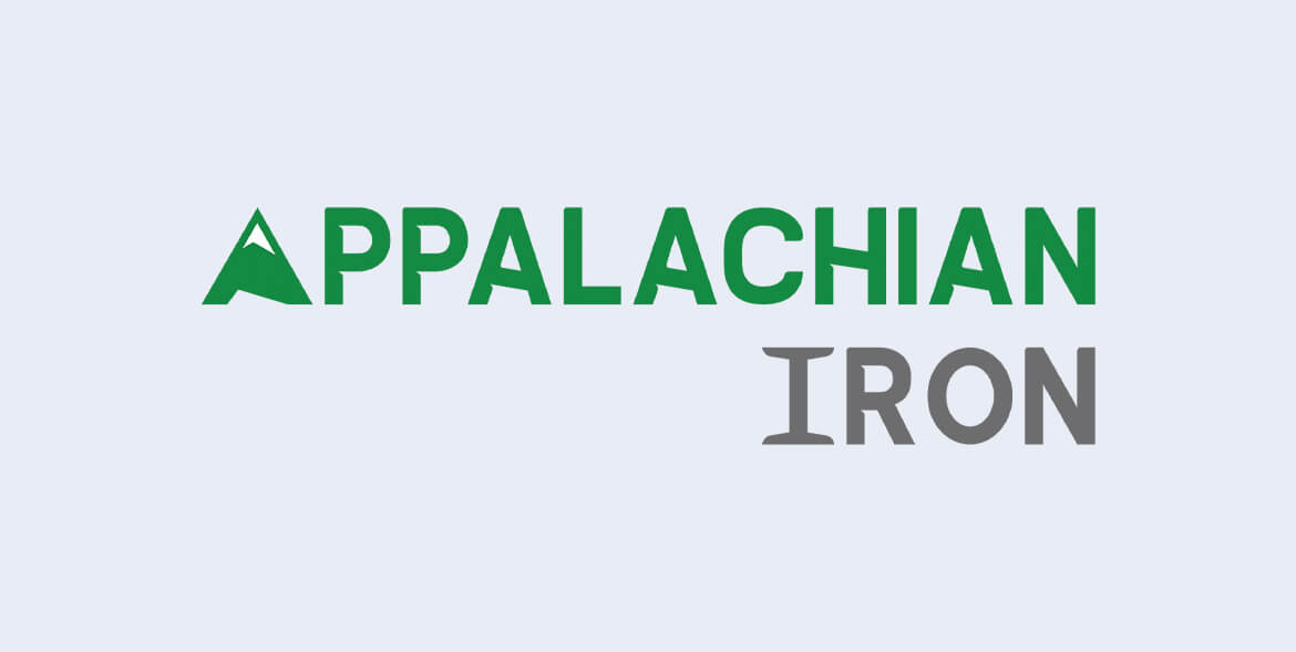 appalachian iron logo design