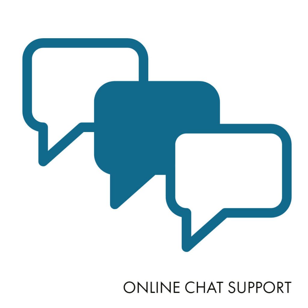 online chat support icon