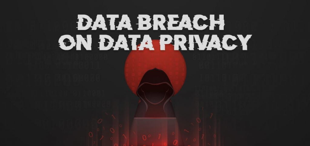 data breach on data privary banner