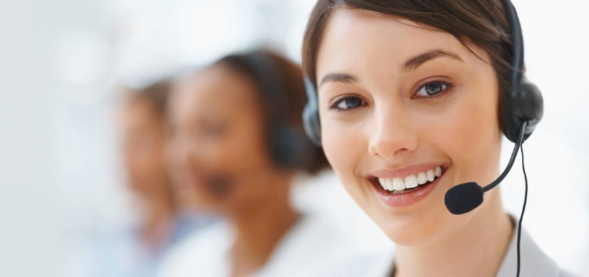 customer service representative friendly face